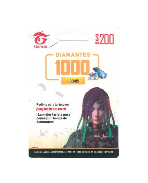 TARJETAS GARENA