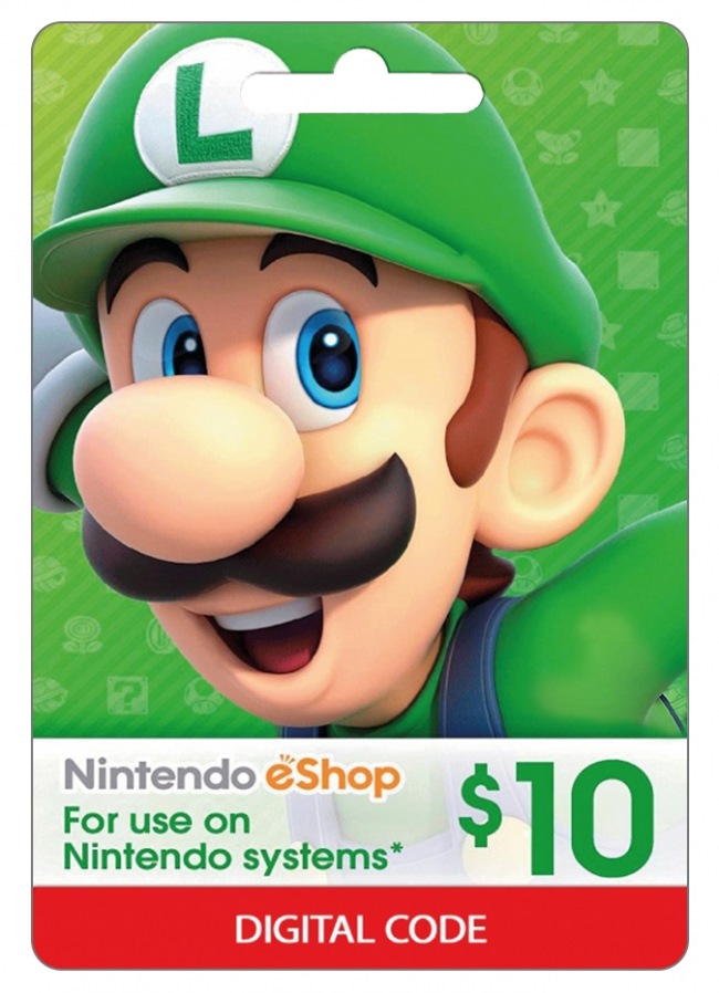 NINTENDO ESHOP USD