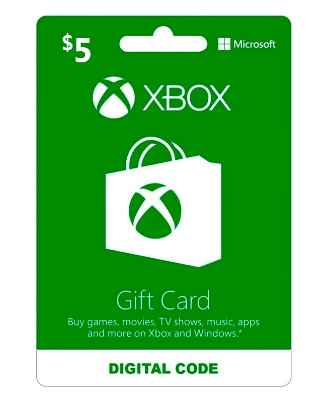 XBOX GIFT CARD USA
