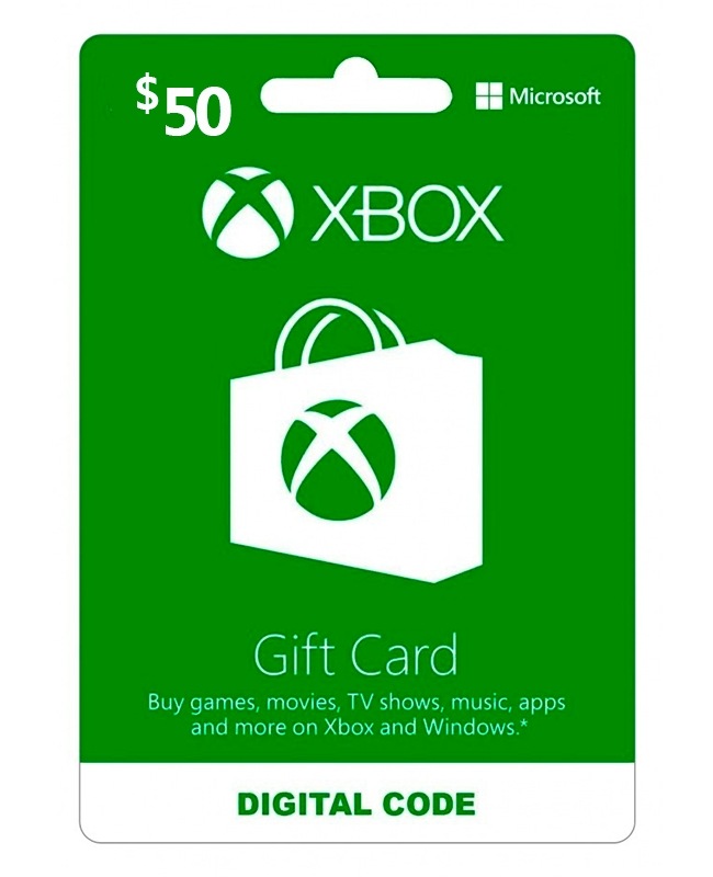 XBOX GIFT CARD USA