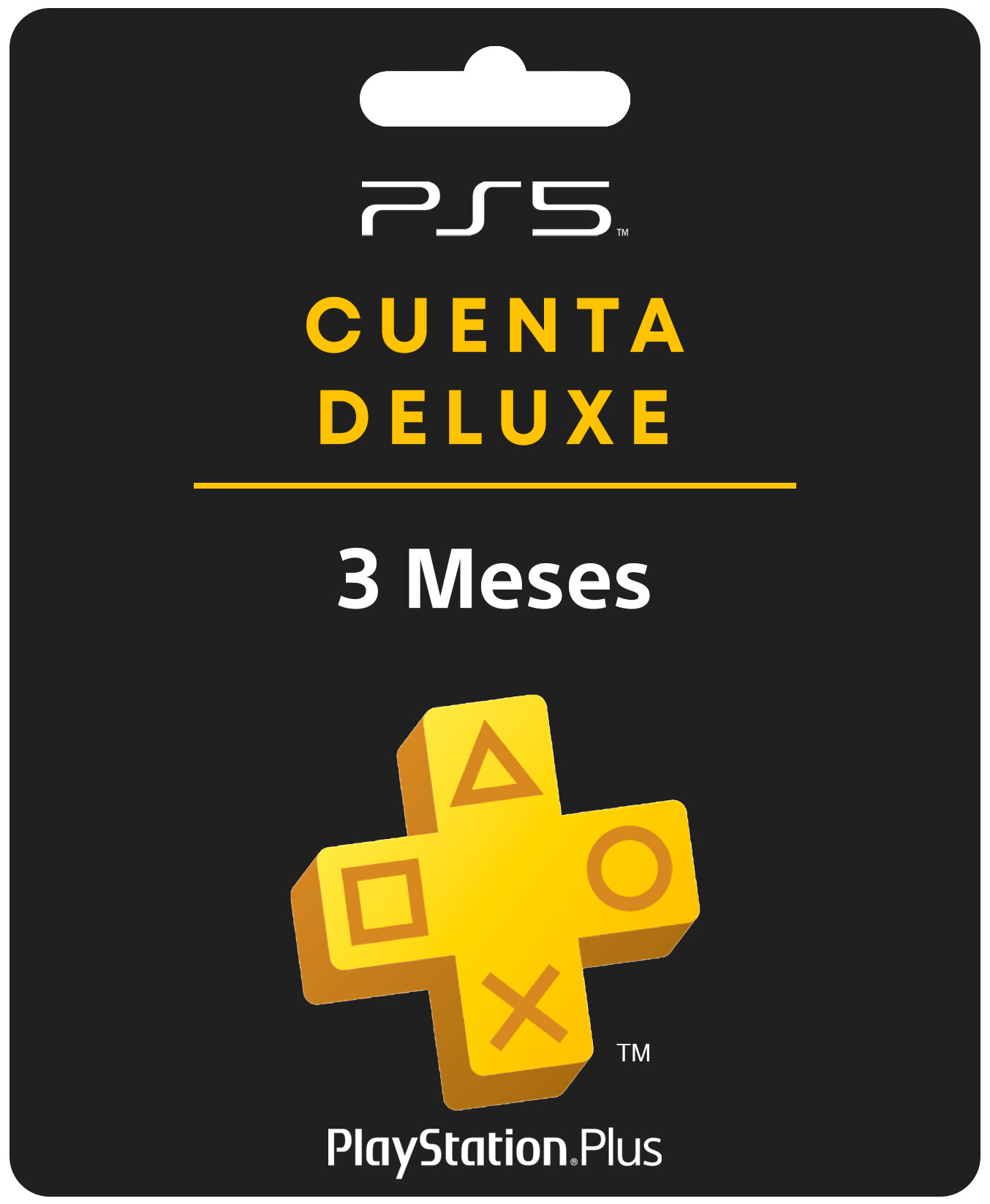 PSN PLUS DELUXE MESES CUENTA PRINCIPAL PS