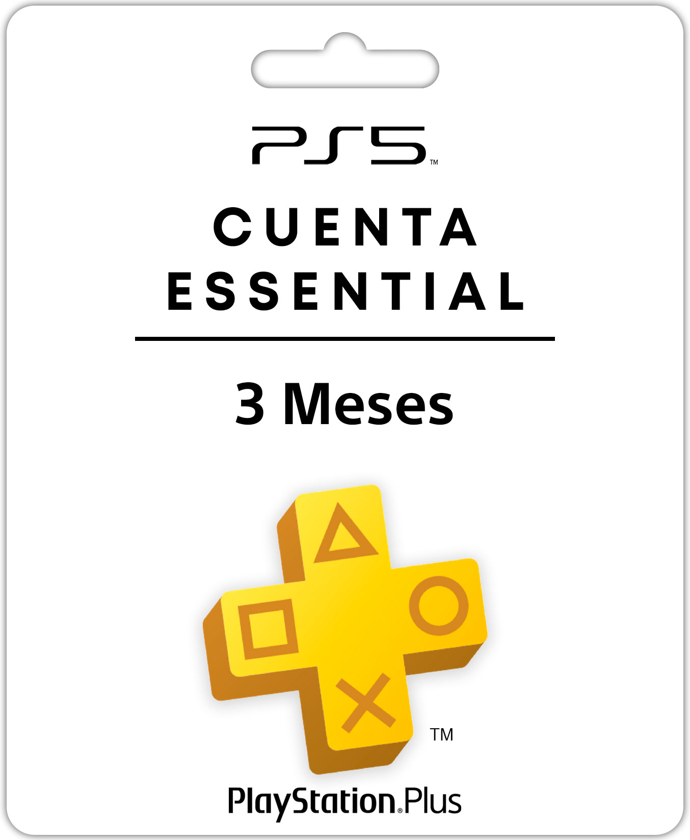 PSN PLUS ESSENTIAL MESES CUENTA PRINCIPAL PS