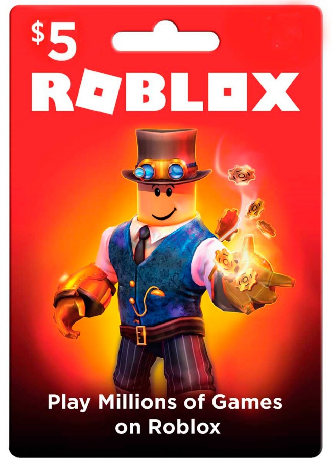 ROBLOX GAME CARD ROBUX