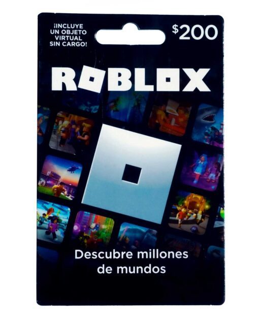 ROBLOX GAME CARD ROBUX