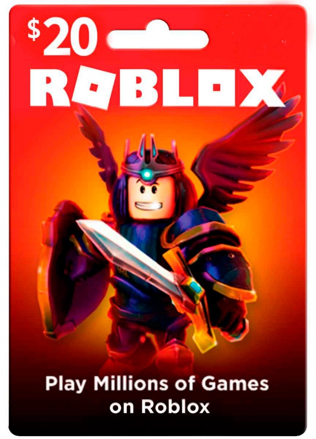 ROBLOX GAME CARD ROBUX